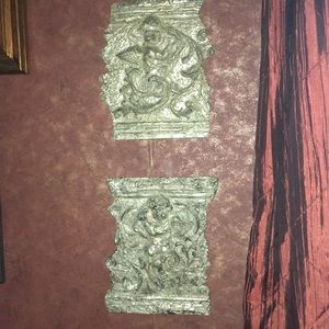 Set of Cherub Wall Tiles #2